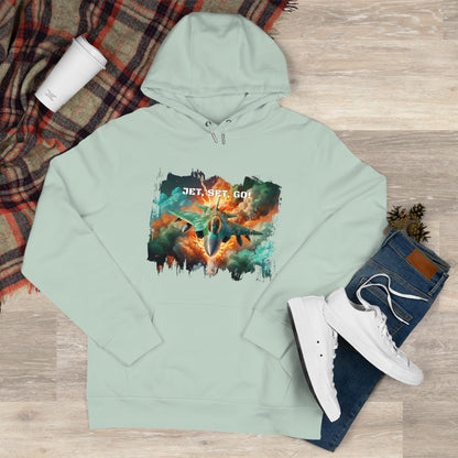 King Hooded Sweatshirt - Jet, Set,Go! - LucyKay store