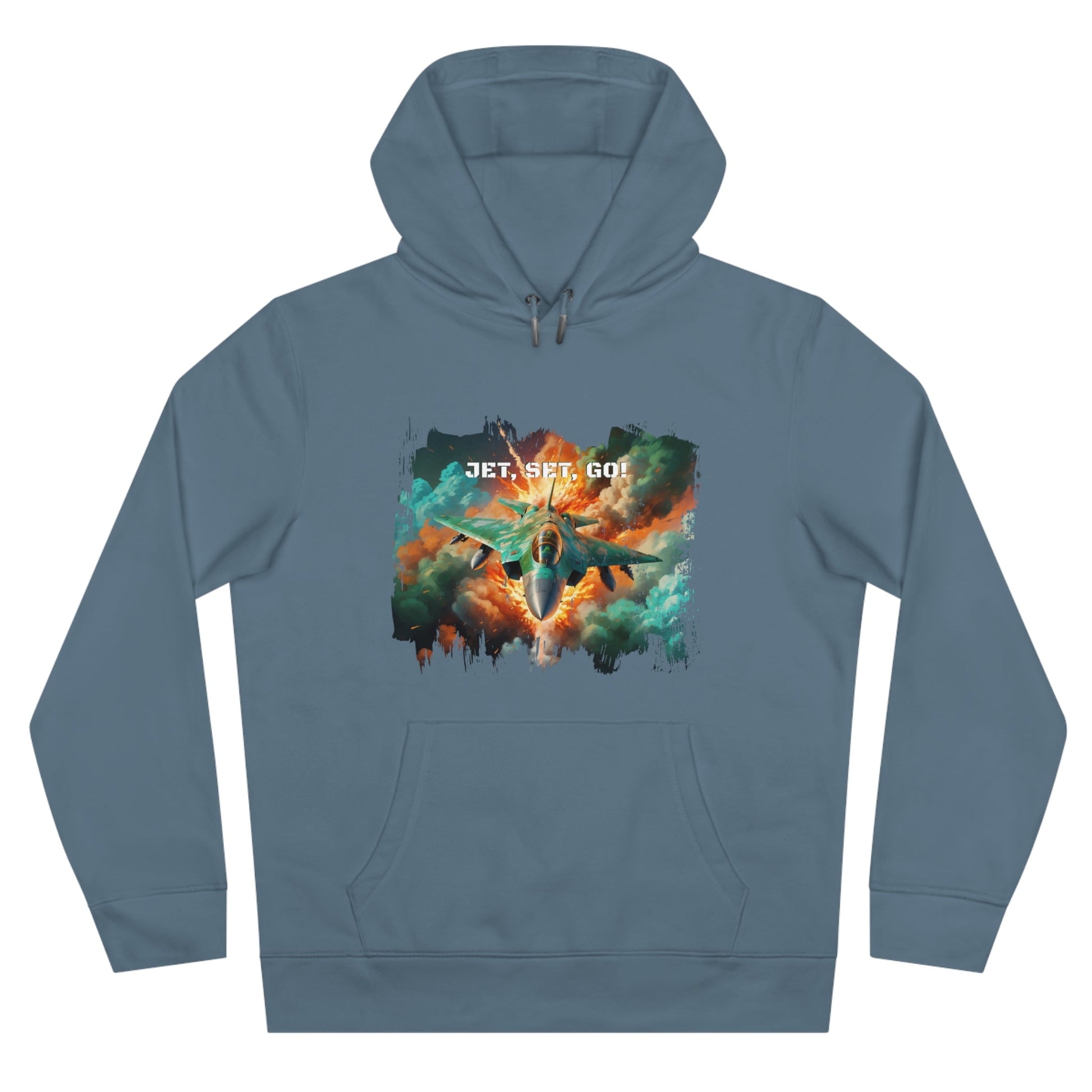 King Hooded Sweatshirt - Jet, Set,Go! - LucyKay store