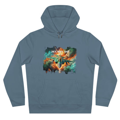 King Hooded Sweatshirt - Jet, Set,Go! - LucyKay store