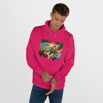 King Hooded Sweatshirt - Jet, Set,Go! - LucyKay store