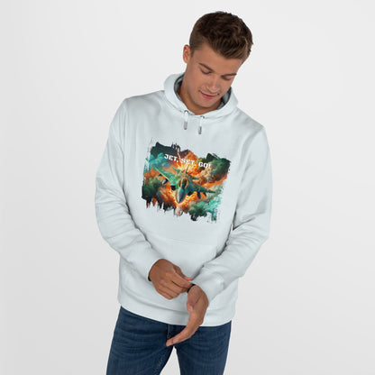 King Hooded Sweatshirt - Jet, Set,Go! - LucyKay store