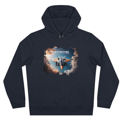 Jetsetter Graphic Hoodie - Premium Cotton Fleece Sweatshirt - LucyKay store