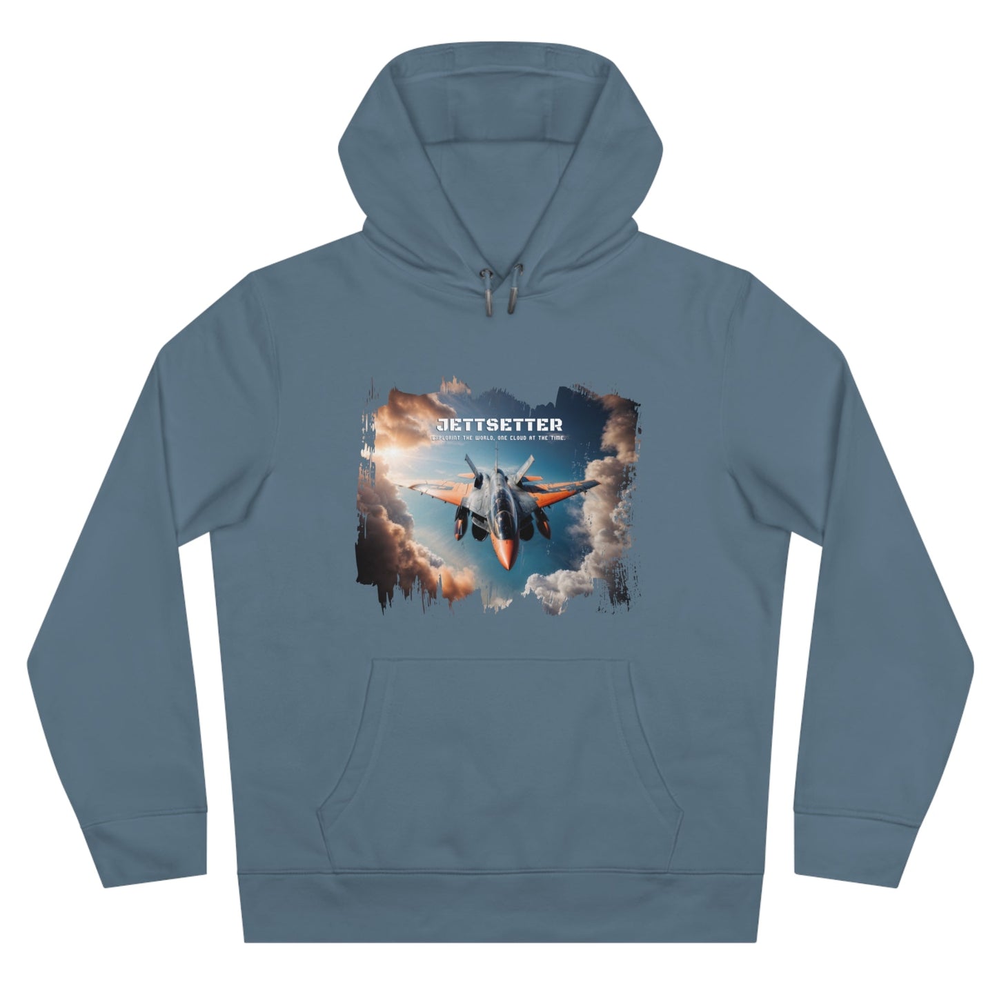 Jetsetter Graphic Hoodie - Premium Cotton Fleece Sweatshirt - LucyKay store