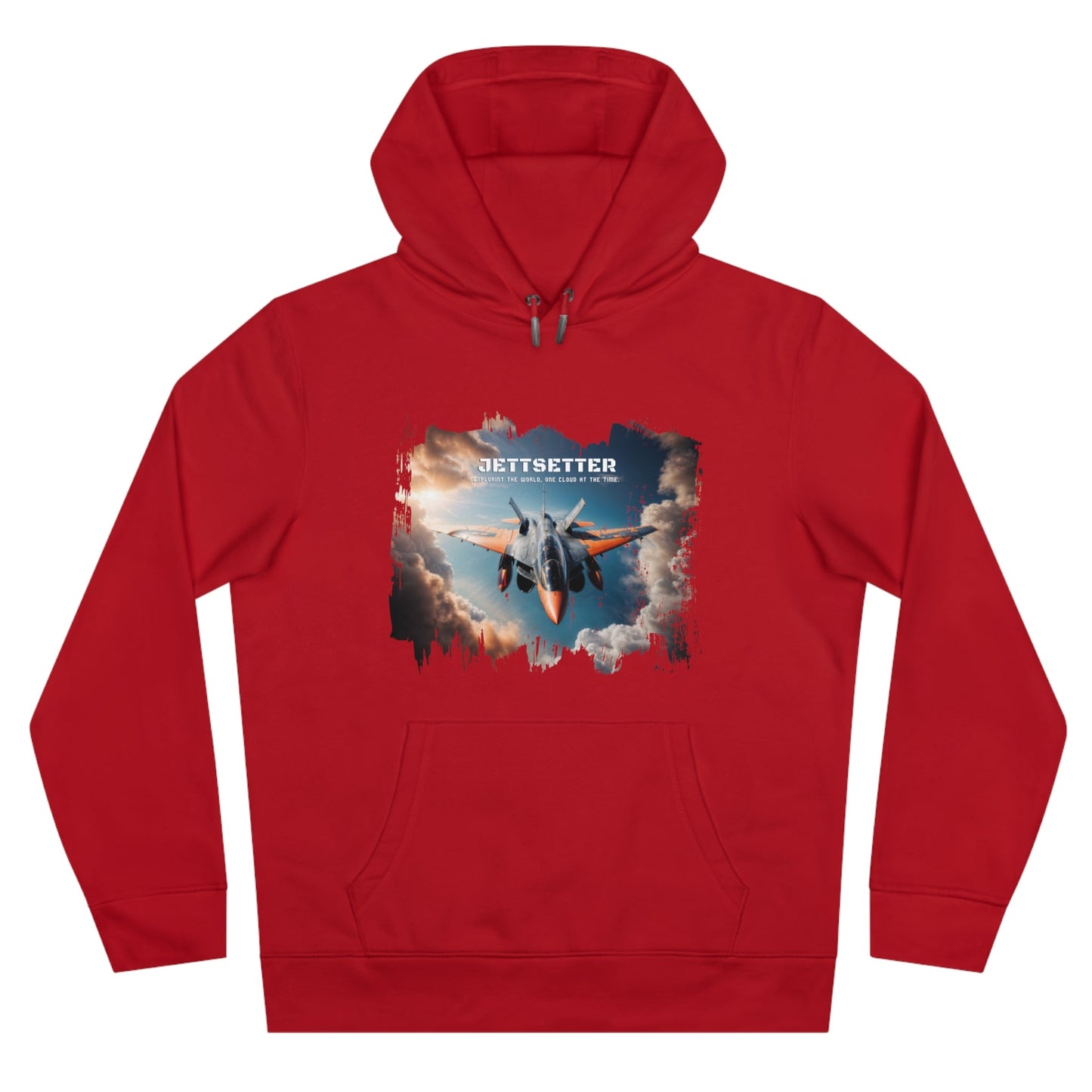 Jetsetter Graphic Hoodie - Premium Cotton Fleece Sweatshirt - LucyKay store