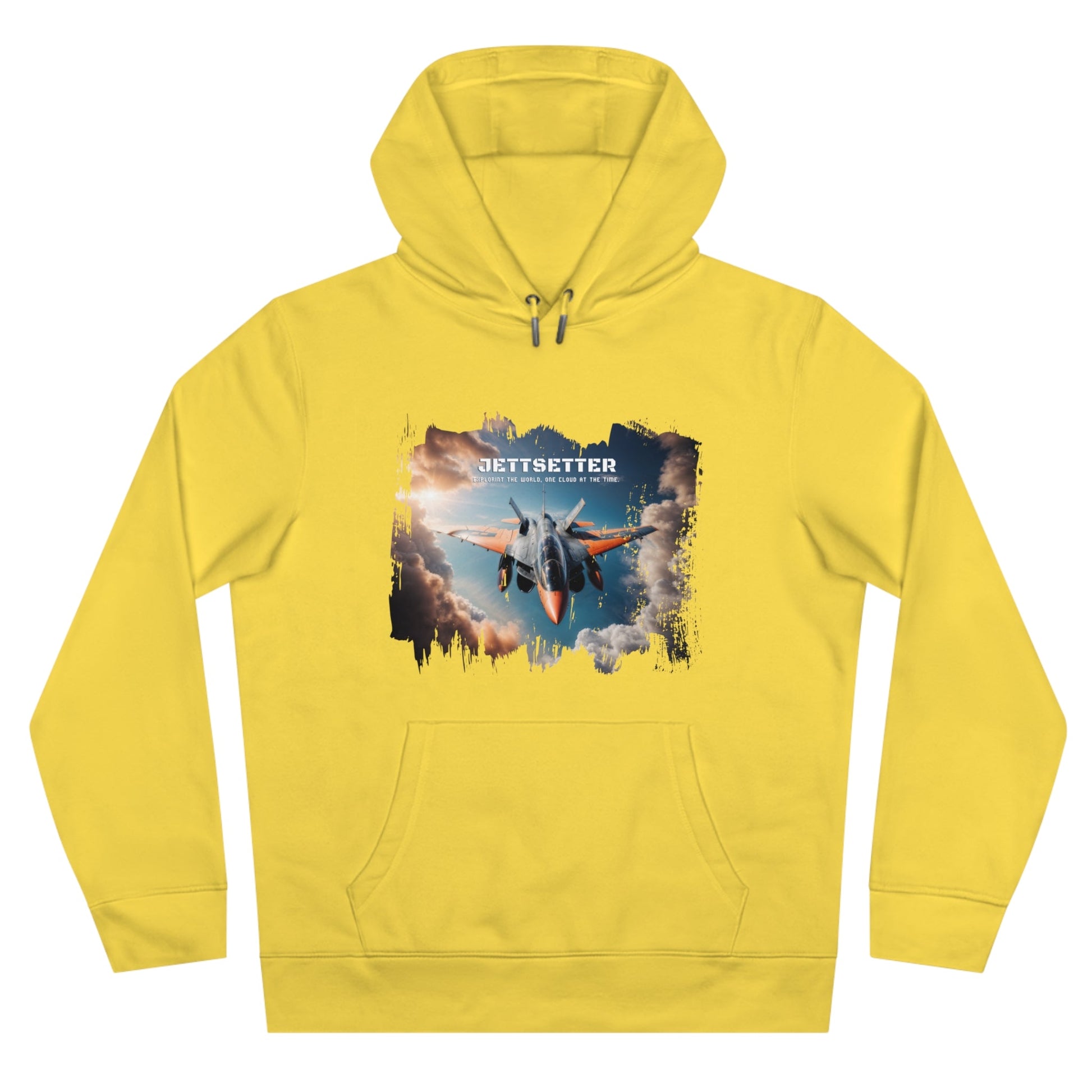 Jetsetter Graphic Hoodie - Premium Cotton Fleece Sweatshirt - LucyKay store