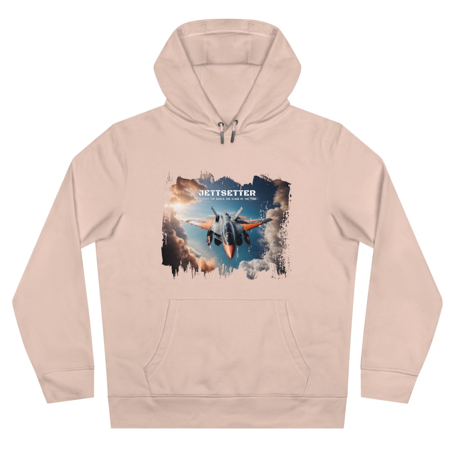 Jetsetter Graphic Hoodie - Premium Cotton Fleece Sweatshirt - LucyKay store