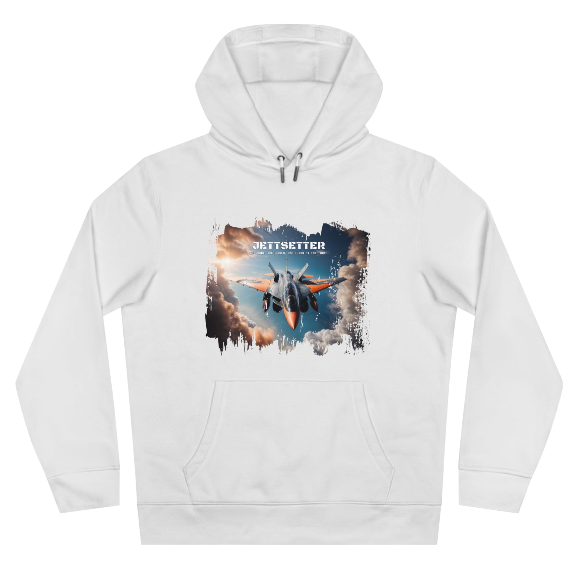 Jetsetter Graphic Hoodie - Premium Cotton Fleece Sweatshirt - LucyKay store