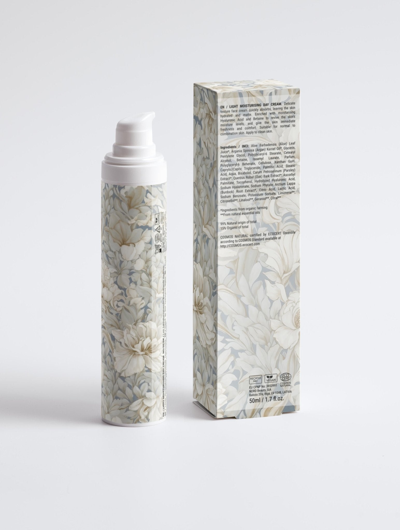 Light Moisturising Day Cream Personalized - LucyKay store