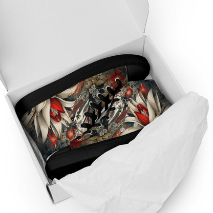 Men's High Top Canvas Shoes – Unique Style, Unmatched Comfort - LucyKay store