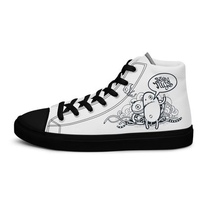 Men’s high top canvas shoes - LucyKay store