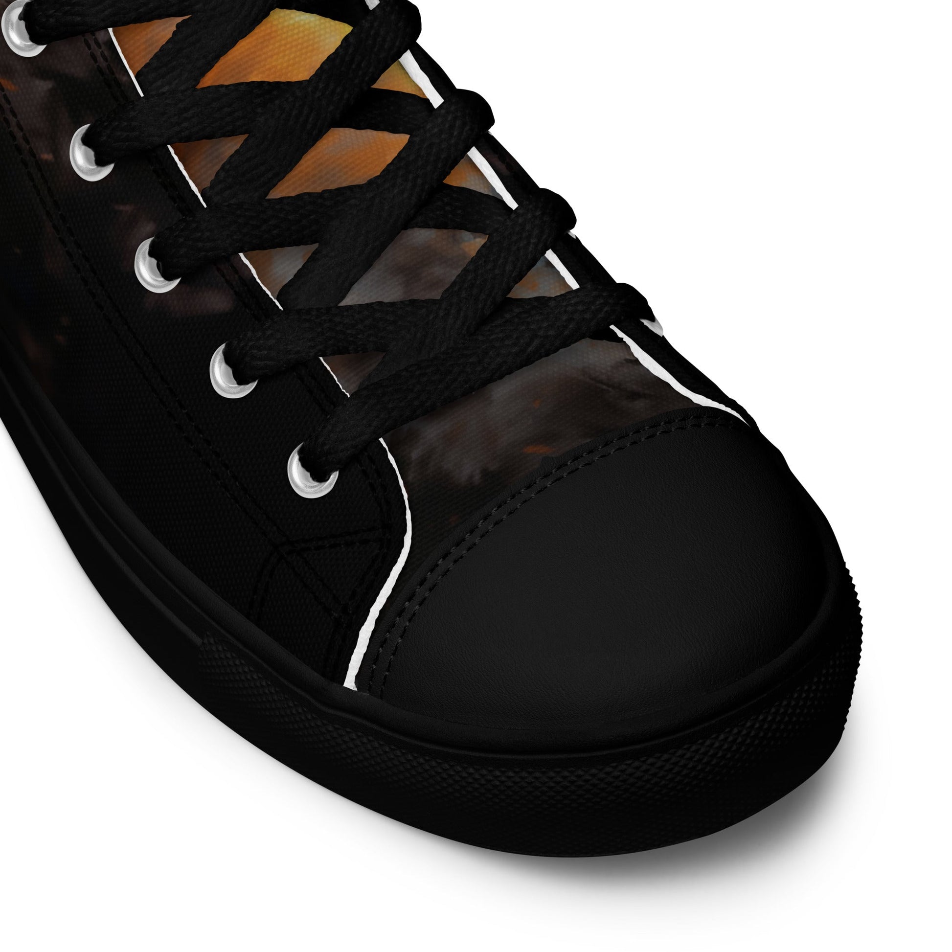 Men’s high top canvas shoes - BLack Panther - LucyKay store