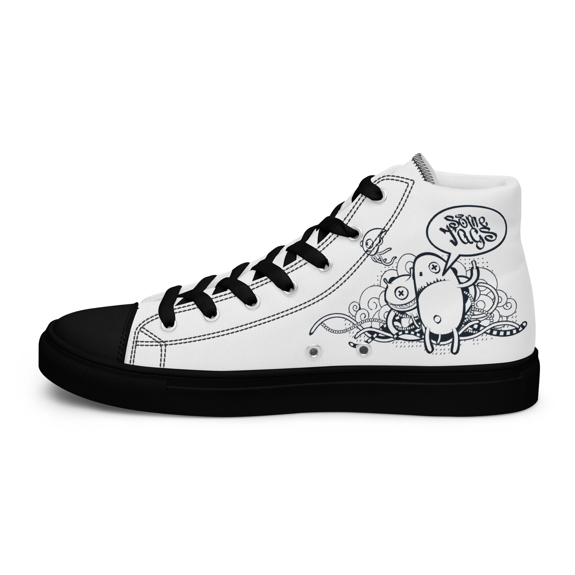 Men’s high top canvas shoes - LucyKay store
