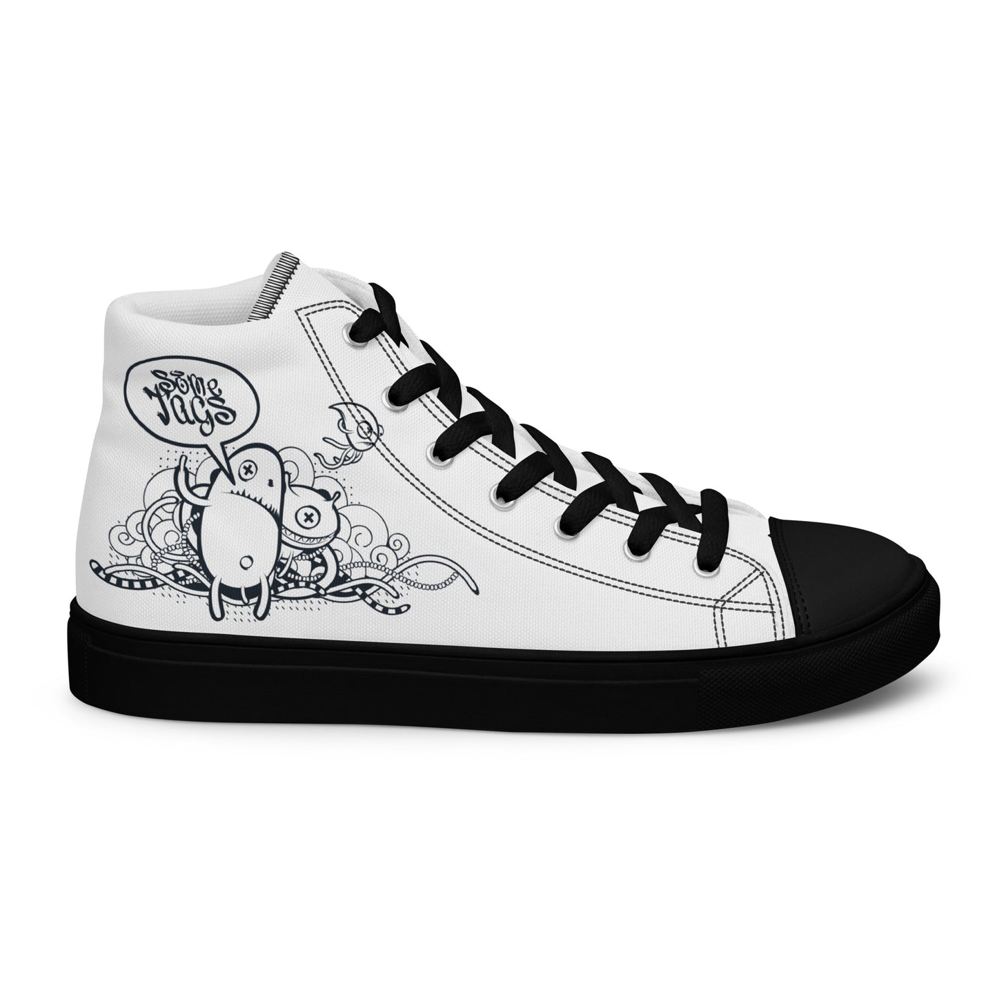Men’s high top canvas shoes - LucyKay store