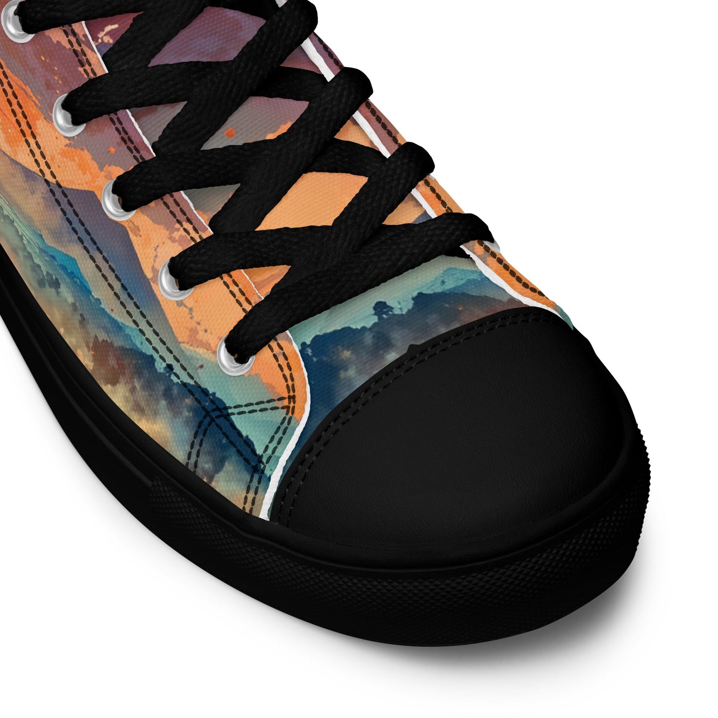 Men’s high top canvas shoes - Samurai - LucyKay store