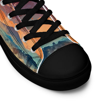 Men’s high top canvas shoes - Samurai - LucyKay store