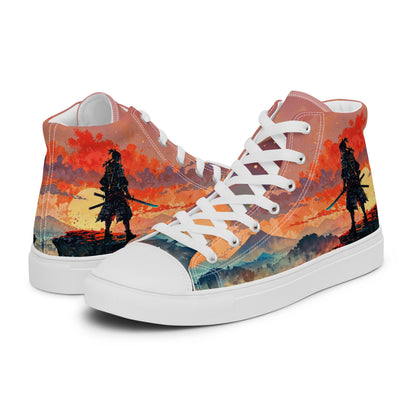 Men’s high top canvas shoes - Samurai - LucyKay store