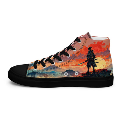 Men’s high top canvas shoes - Samurai - LucyKay store