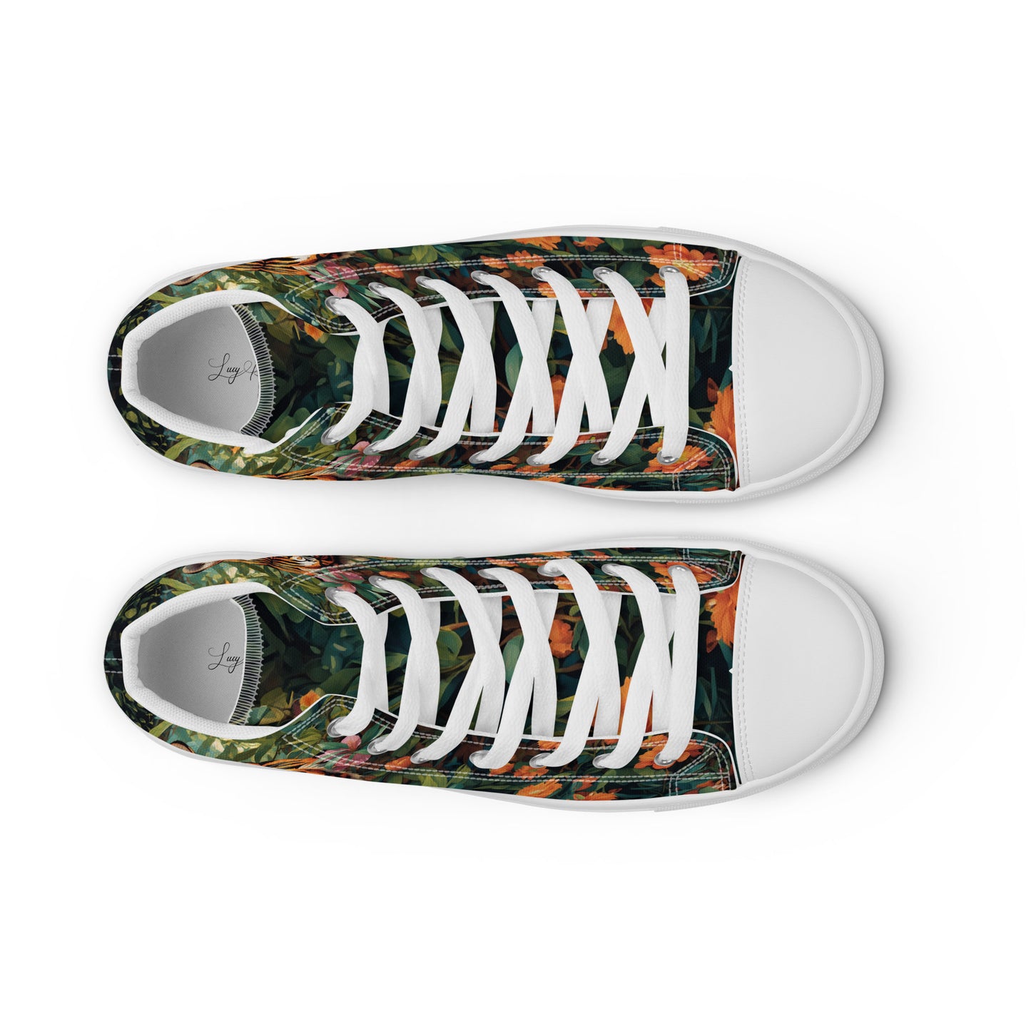 Tiger & Jungle High - Top Canvas Shoes - LucyKay store
