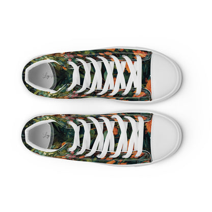 Tiger & Jungle High - Top Canvas Shoes - LucyKay store