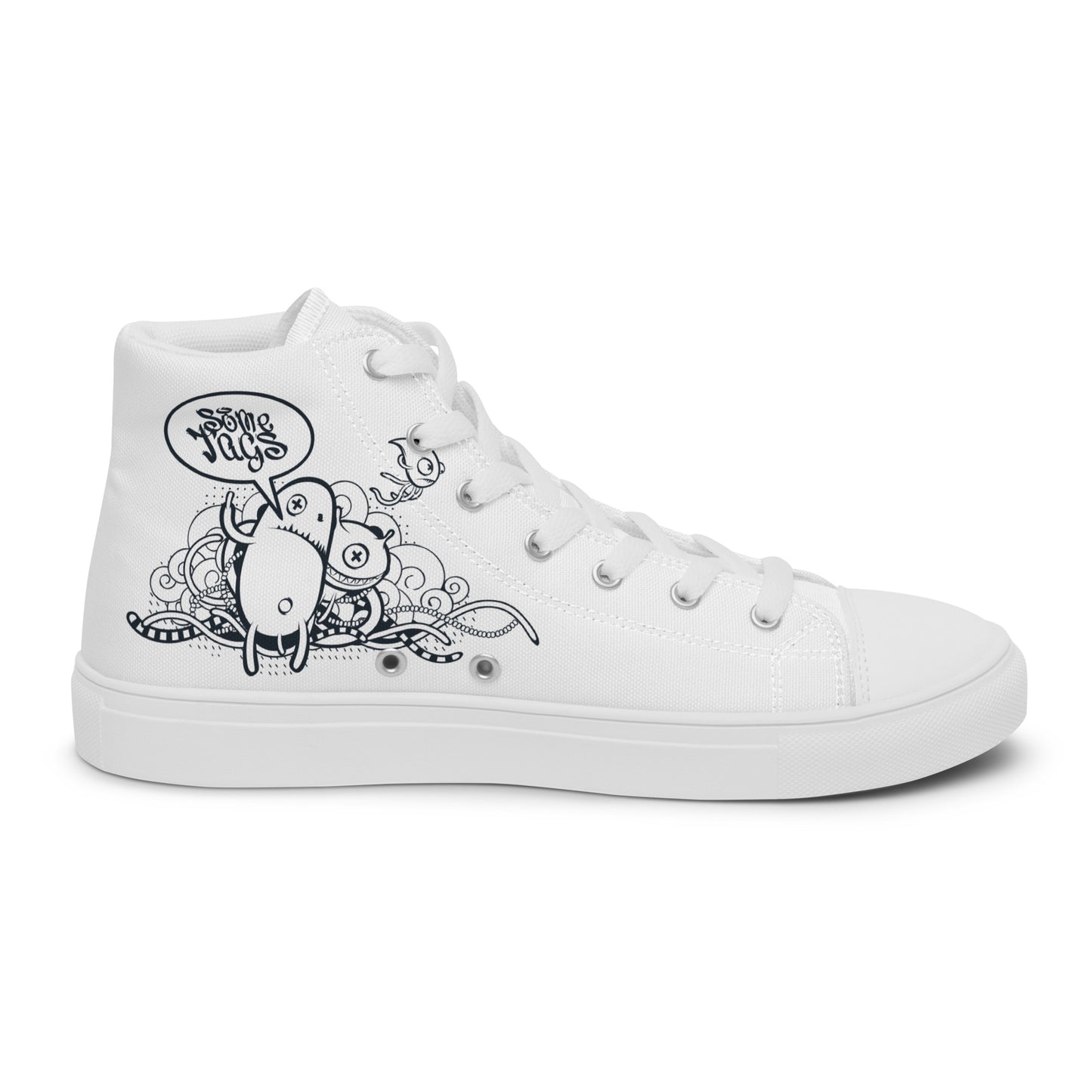 Men’s high top canvas shoes - LucyKay store