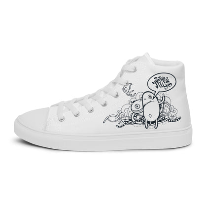 Men’s high top canvas shoes - LucyKay store