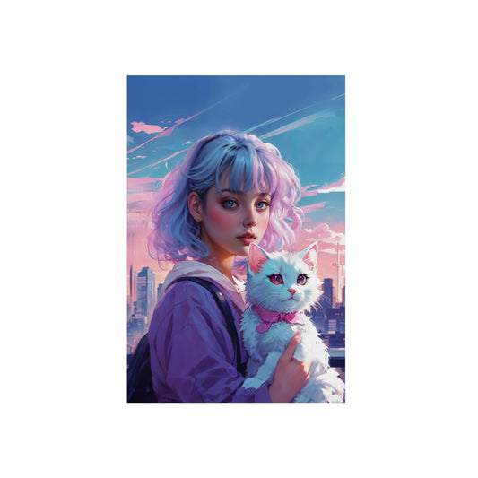 Metal Poster - Modern Metal Wall Art - Anime - LucyKay store