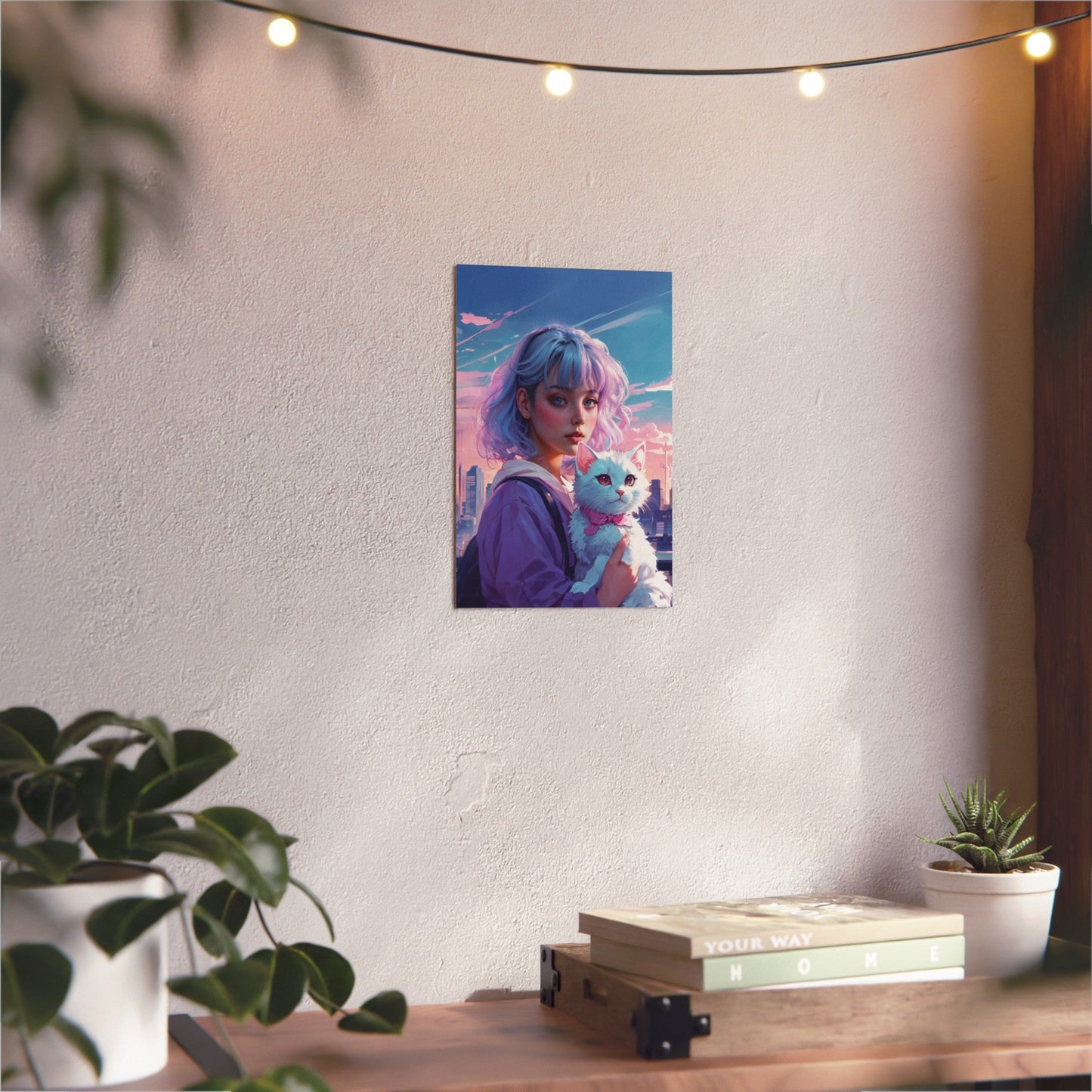 Metal Poster - Modern Metal Wall Art - Anime - LucyKay store
