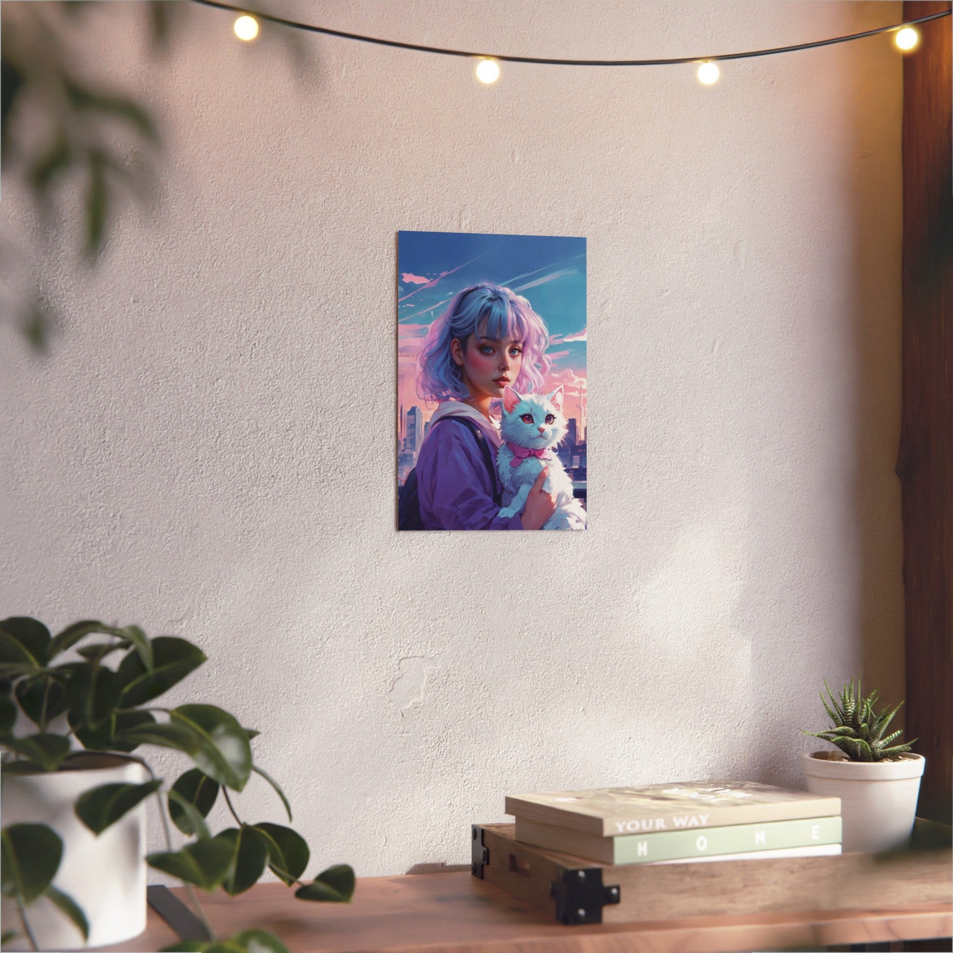 Metal Poster - Modern Metal Wall Art - Anime - LucyKay store