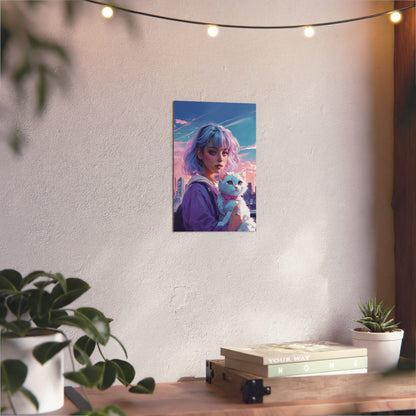 Metal Poster - Modern Metal Wall Art - Anime - LucyKay store