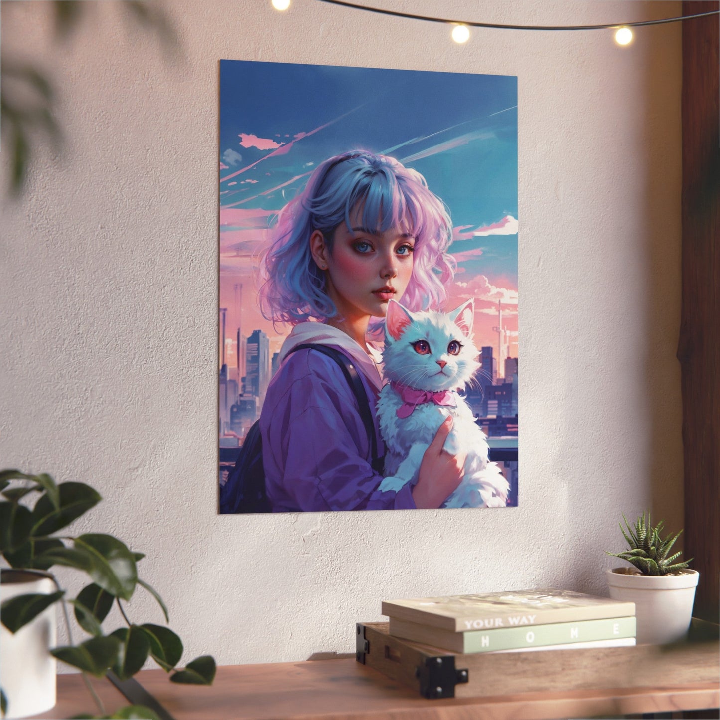 Metal Poster - Modern Metal Wall Art - Anime - LucyKay store