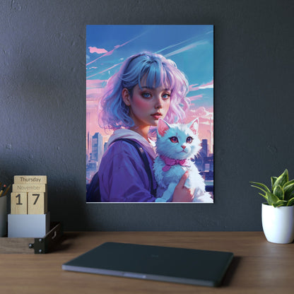 Metal Poster - Modern Metal Wall Art - Anime - LucyKay store