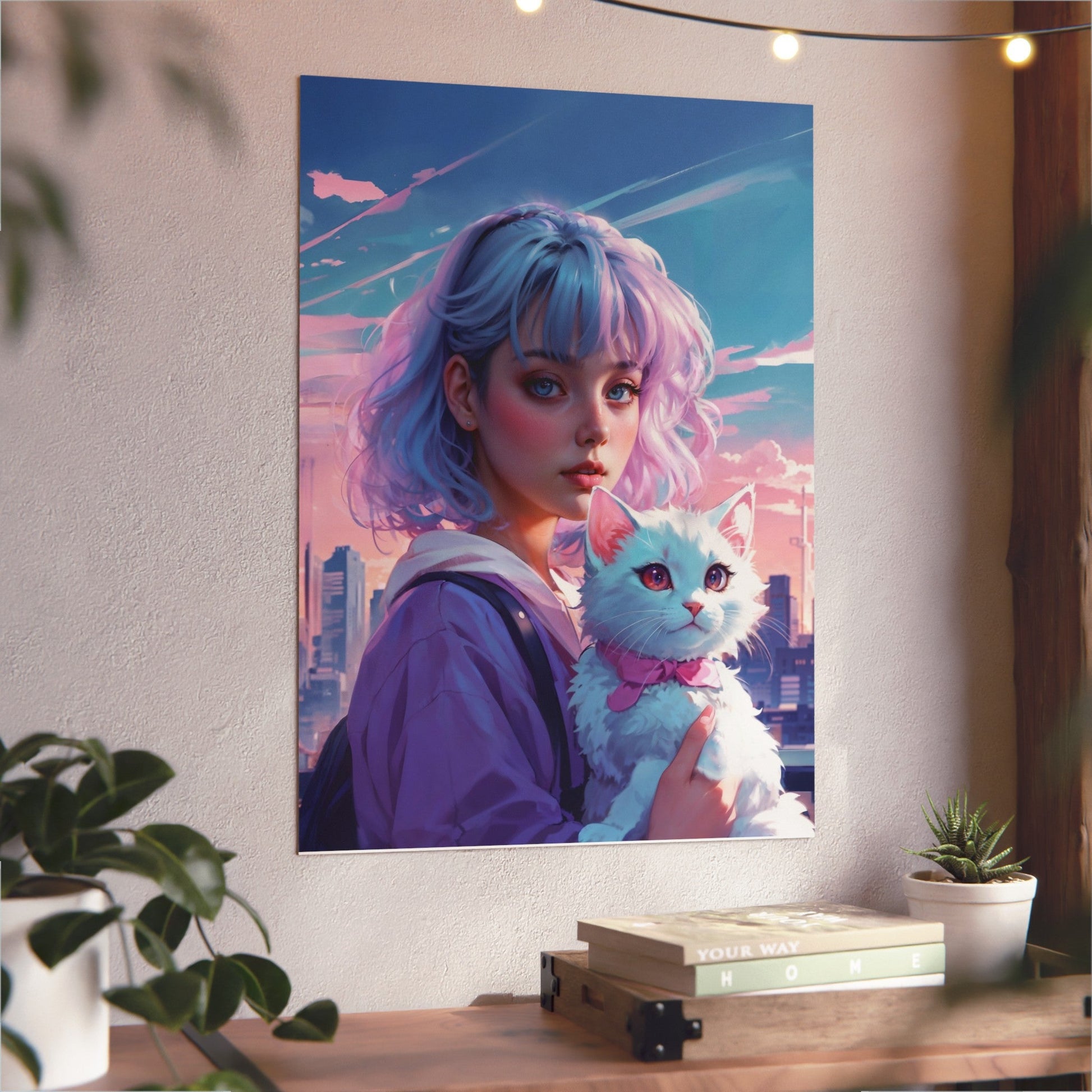 Metal Poster - Modern Metal Wall Art - Anime - LucyKay store