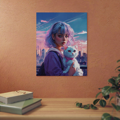 Metal Poster - Modern Metal Wall Art - Anime - LucyKay store