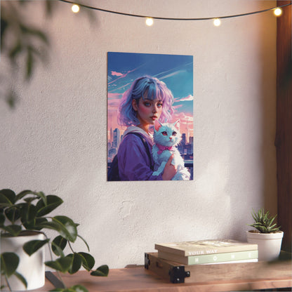 Metal Poster - Modern Metal Wall Art - Anime - LucyKay store