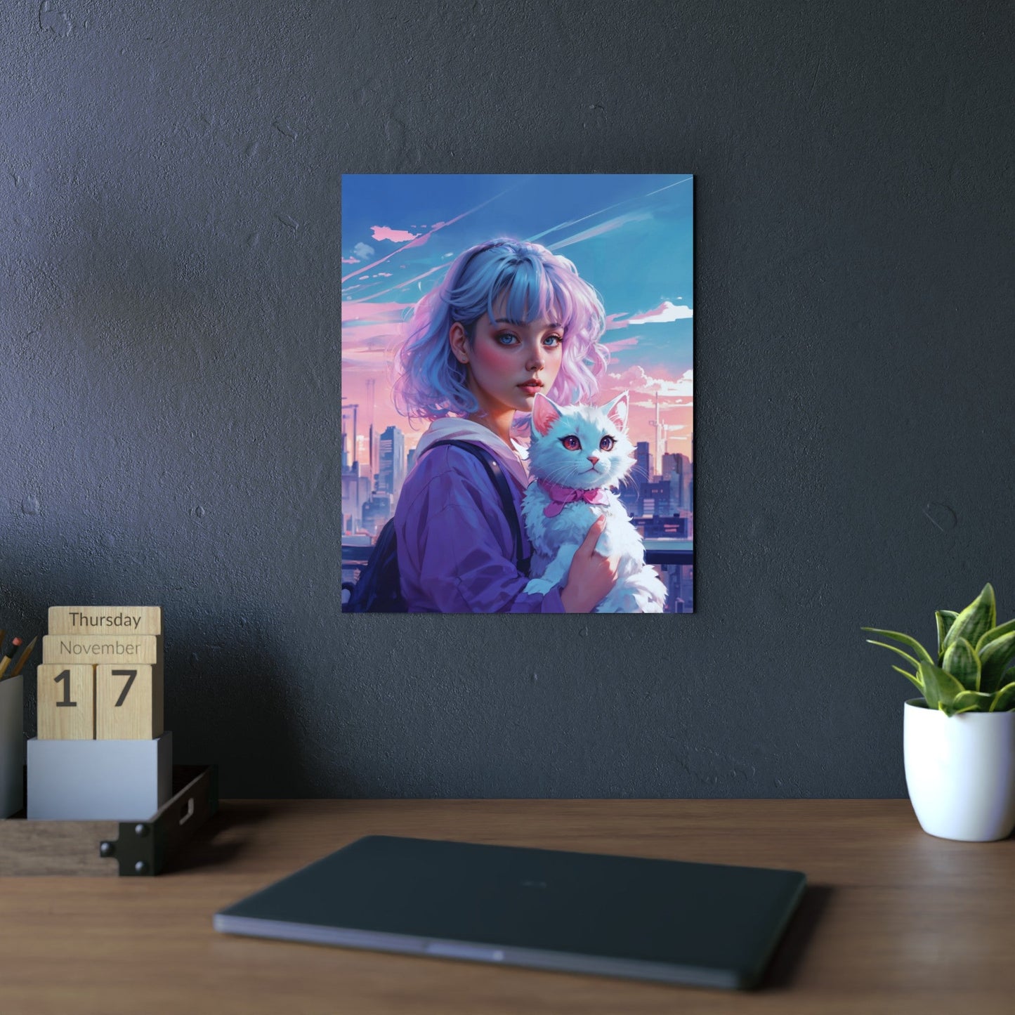Metal Poster - Modern Metal Wall Art - Anime - LucyKay store