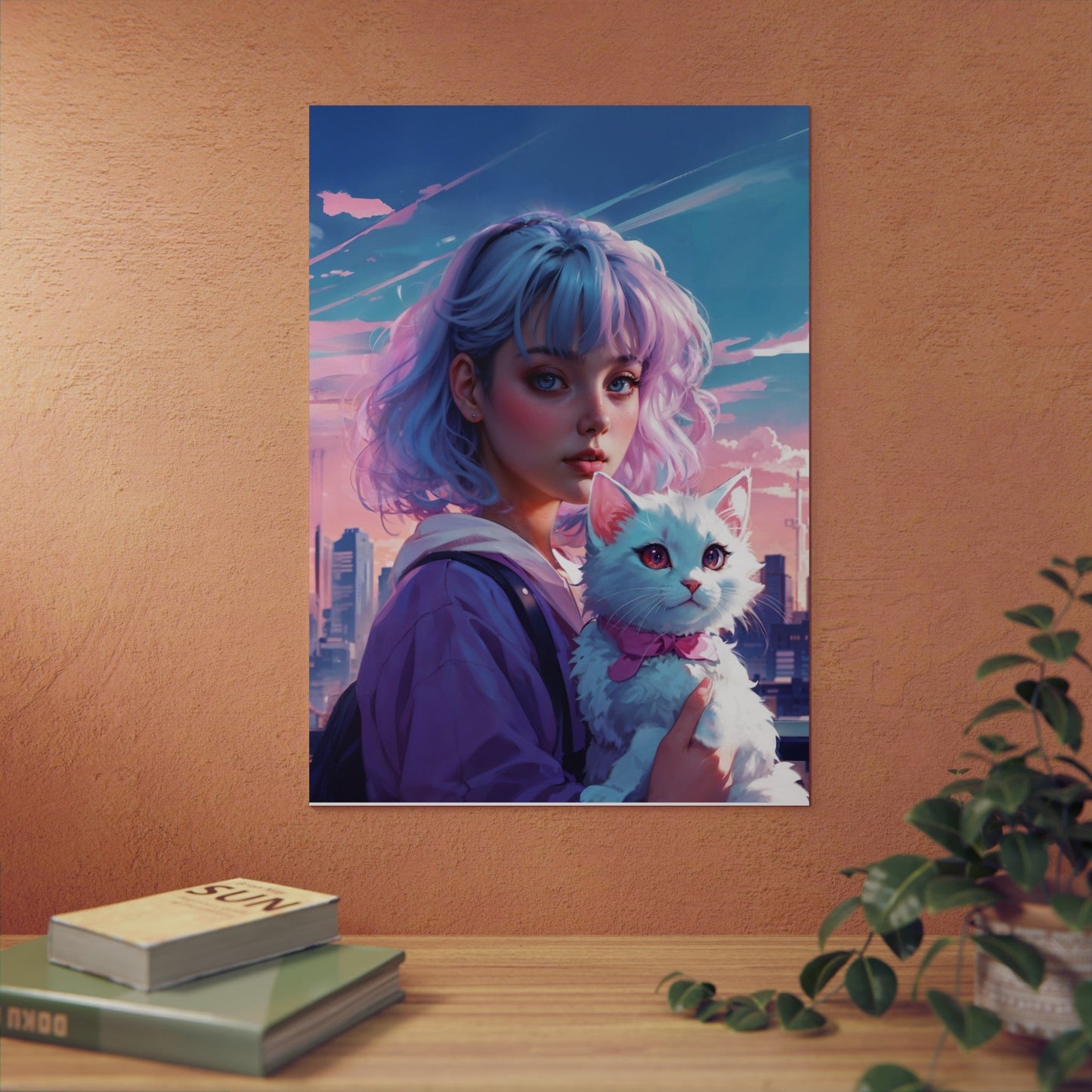 Metal Poster - Modern Metal Wall Art - Anime - LucyKay store