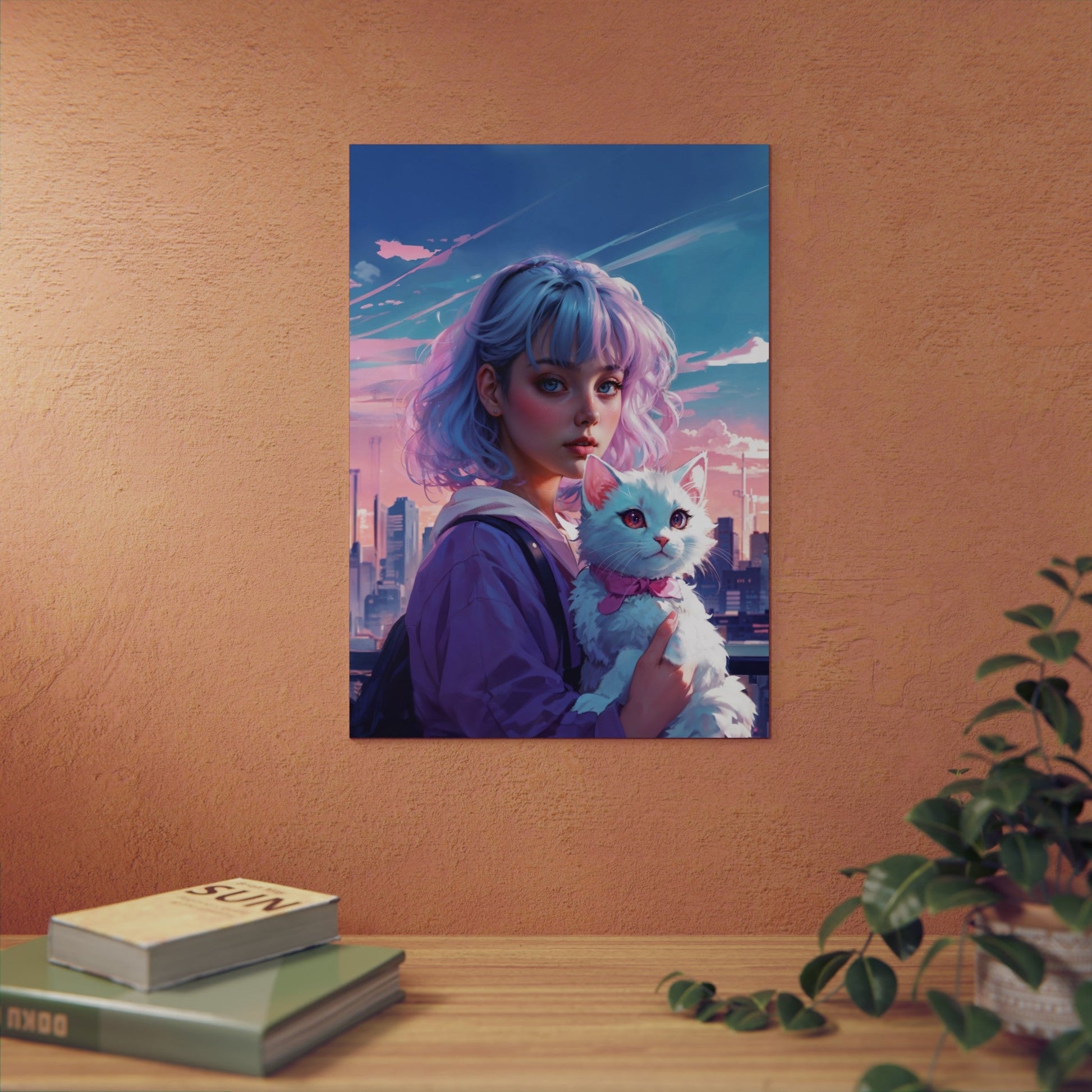 Metal Poster - Modern Metal Wall Art - Anime - LucyKay store