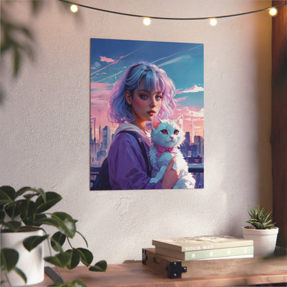 Metal Poster - Modern Metal Wall Art - Anime - LucyKay store