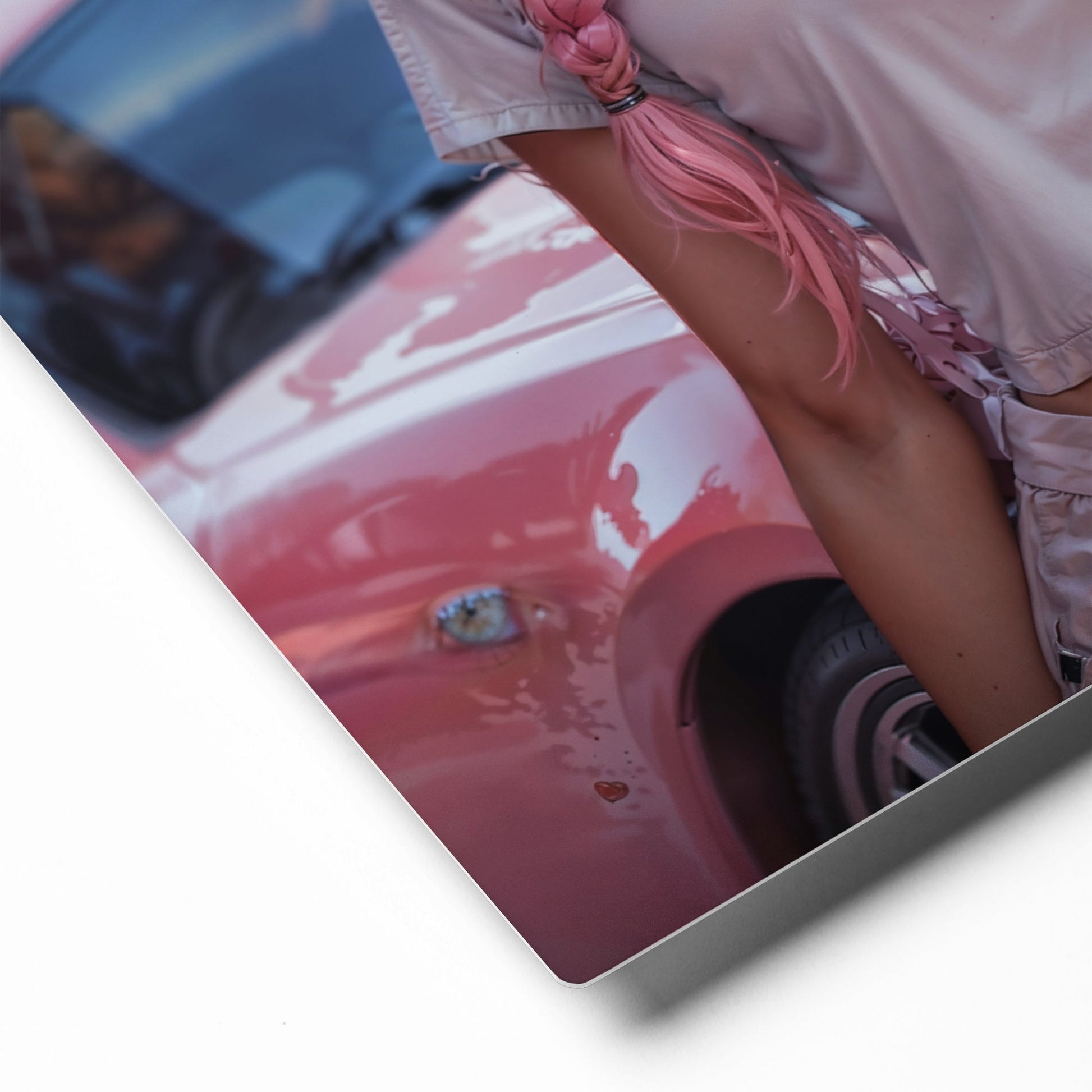 Metal Print - Bubblegum Drive - LucyKay store