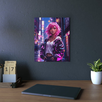 Metal Print - Magenta Muse - LucyKay store