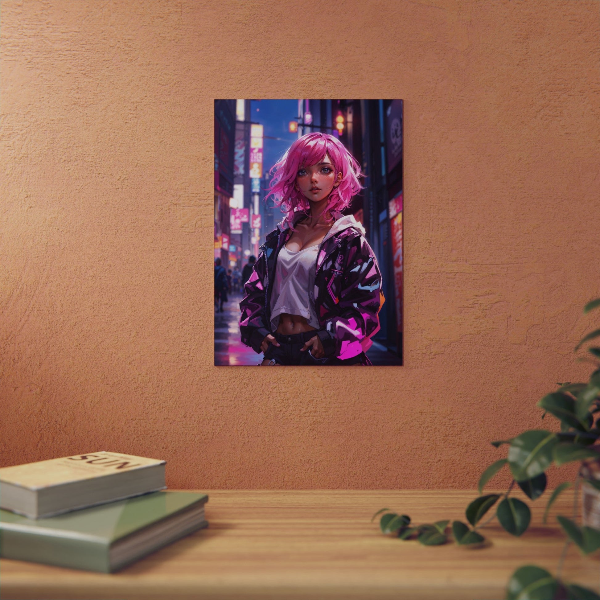 Metal Print - Magenta Muse - LucyKay store