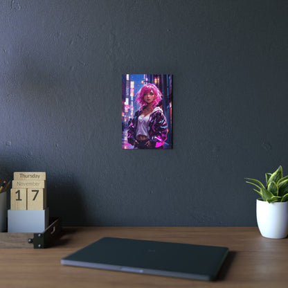 Metal Print - Magenta Muse - LucyKay store