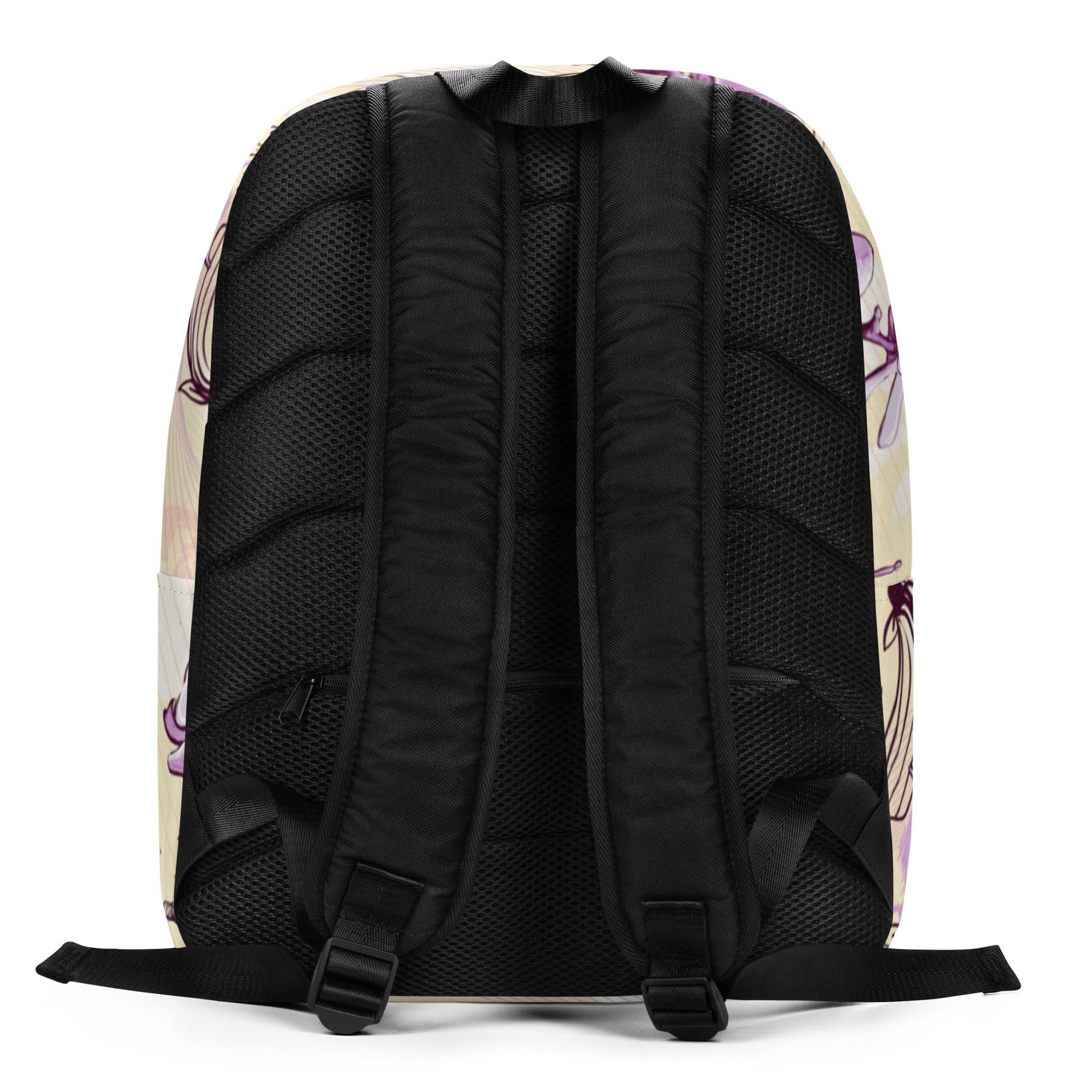 Minimalist Backpack - Orchid Flower - LucyKay store