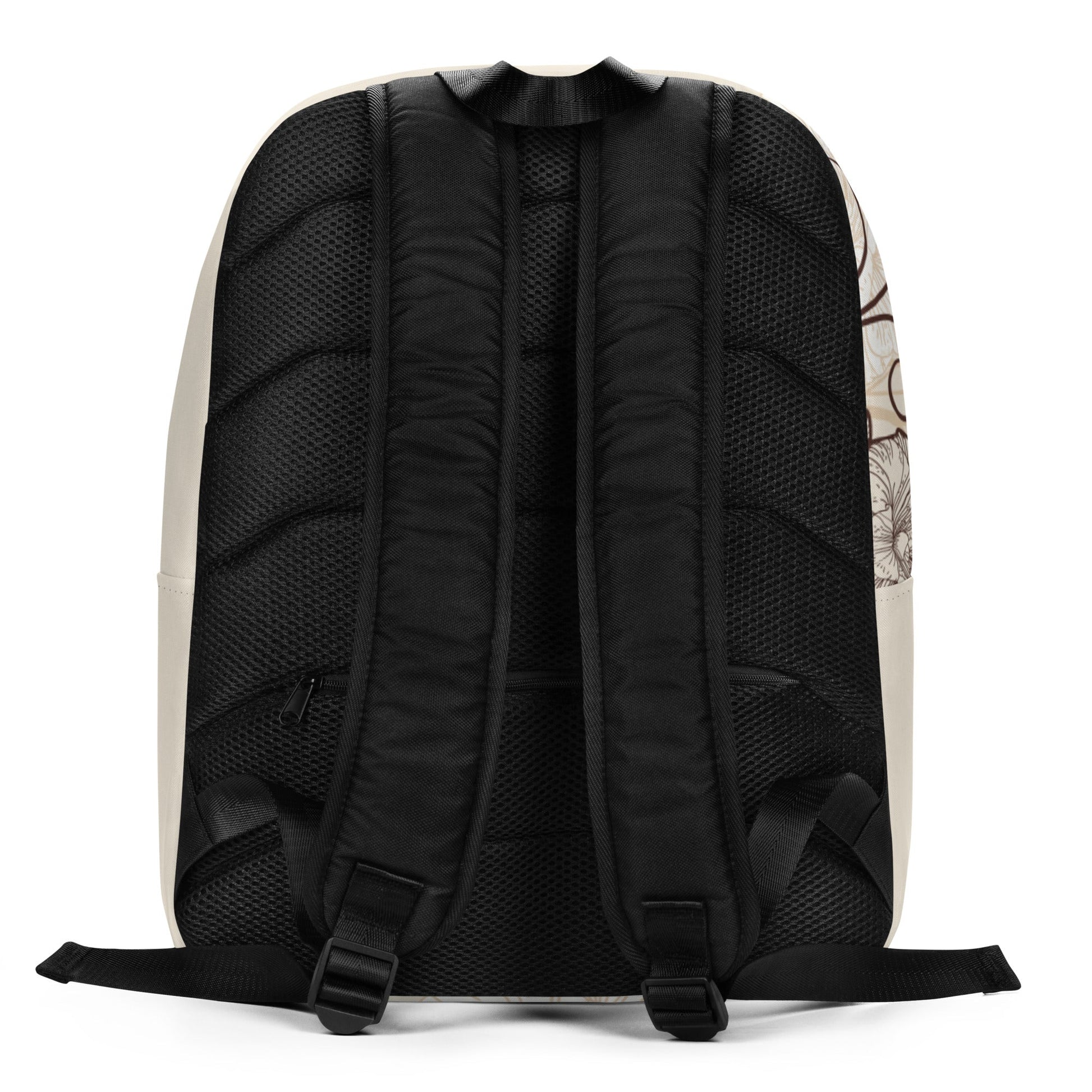 Minimalist Backpack - Vintage Floral Design - LucyKay store