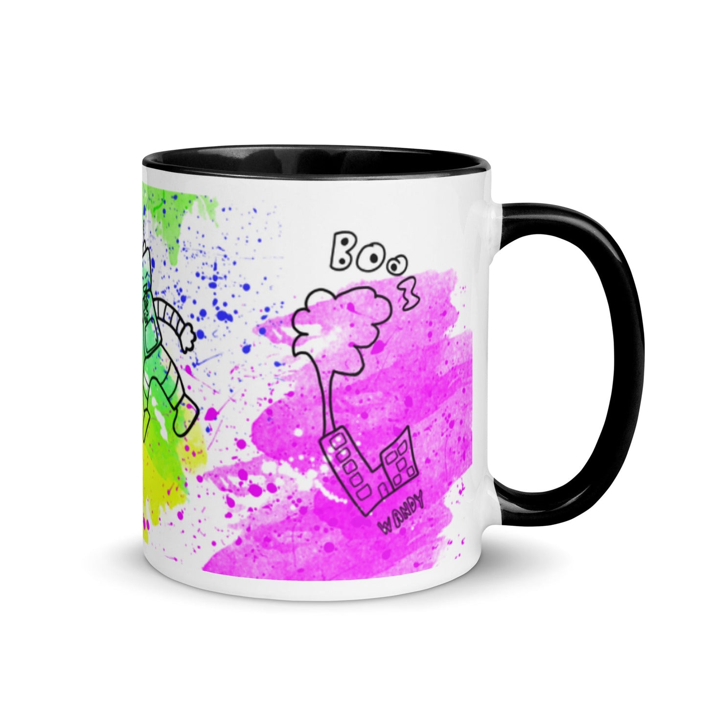 Mug with Color Inside - Doodles - LucyKay store