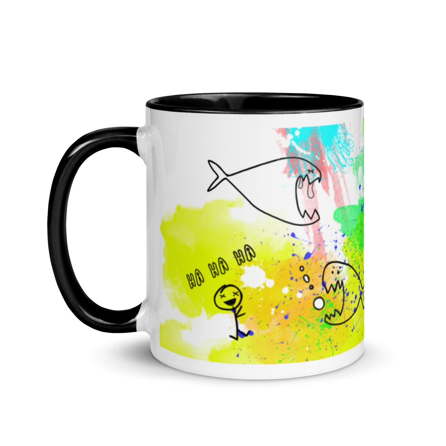 Mug with Color Inside - Doodles - LucyKay store