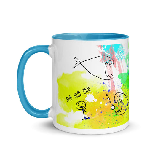 Mug with Color Inside - Doodles - LucyKay store