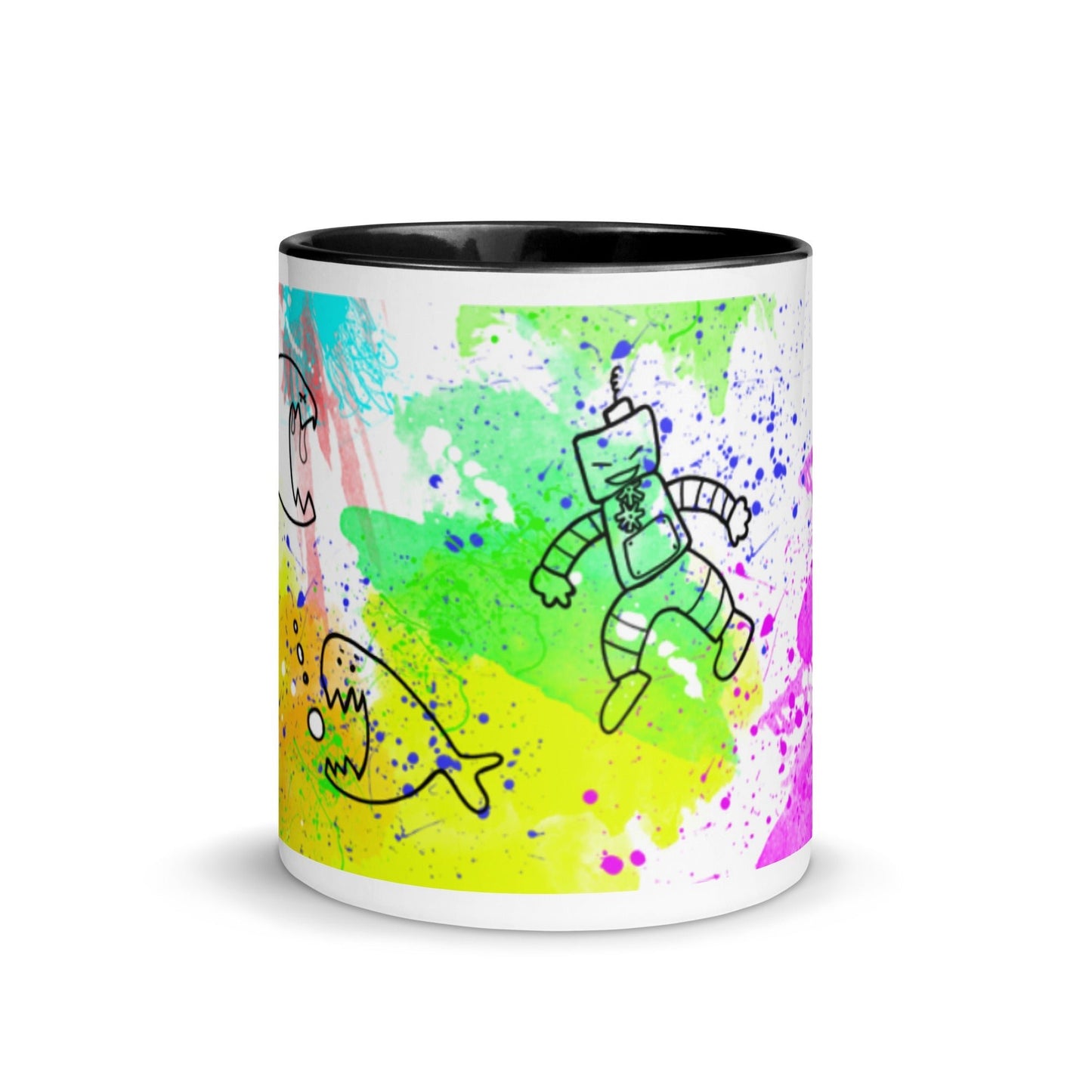 Mug with Color Inside - Doodles - LucyKay store