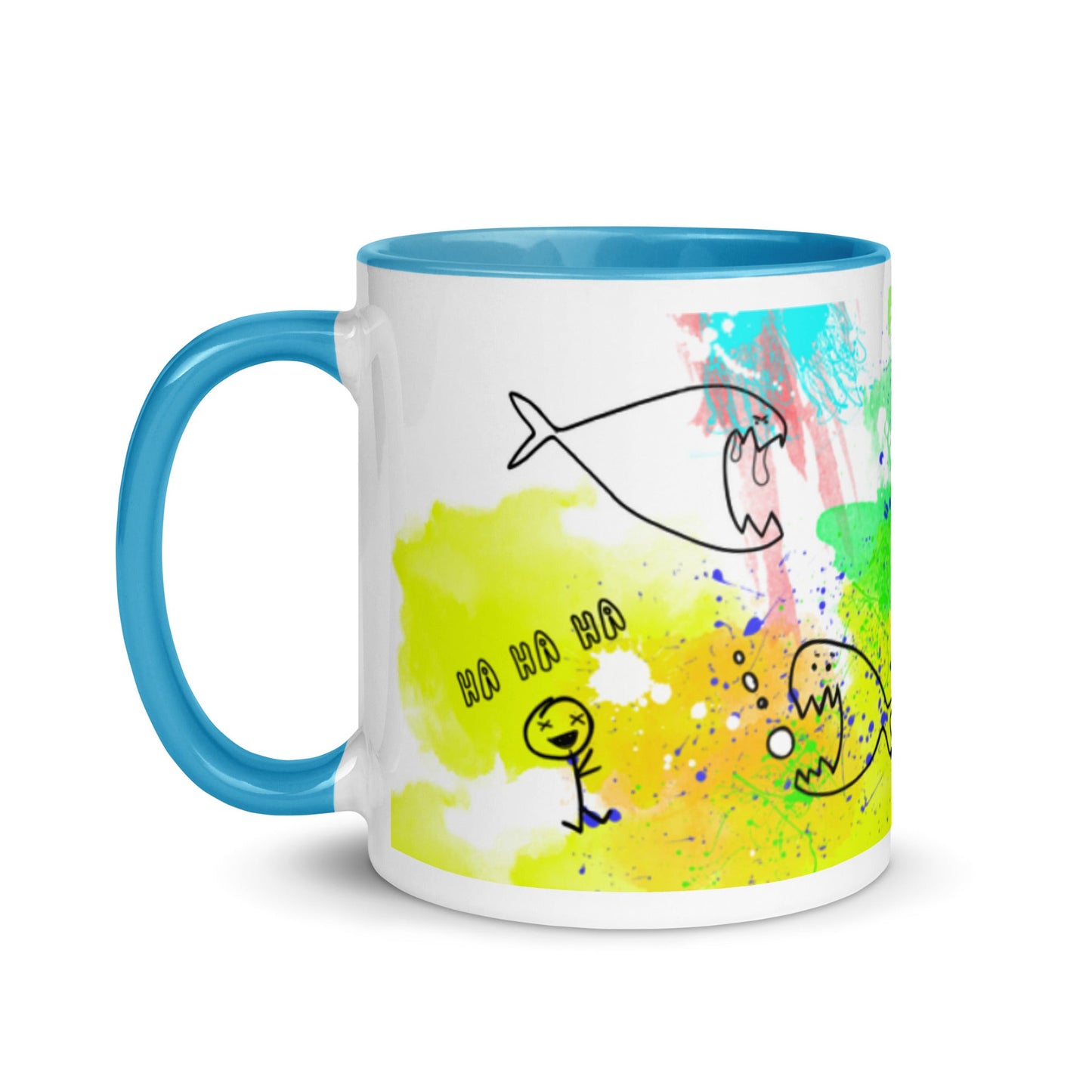 Mug with Color Inside - Doodles - LucyKay store