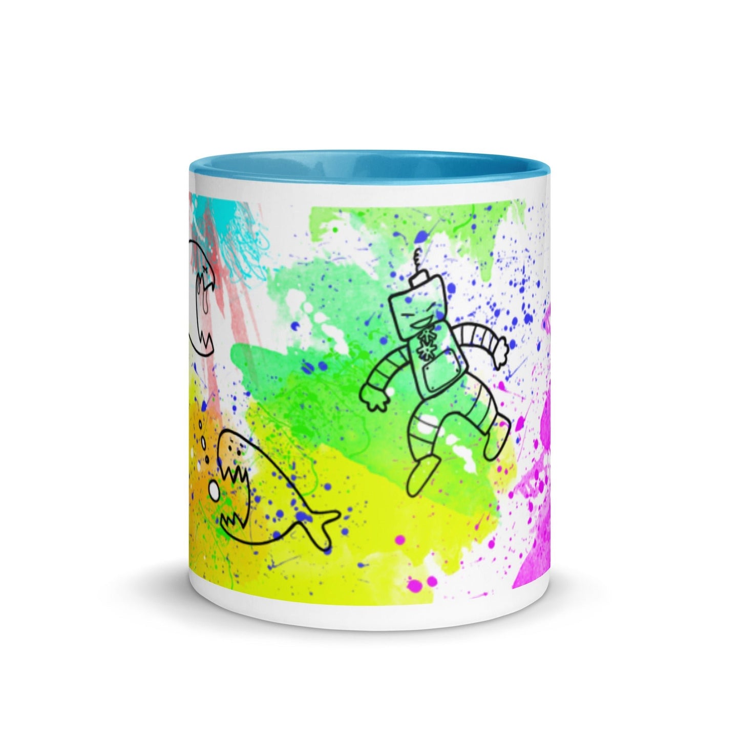 Mug with Color Inside - Doodles - LucyKay store